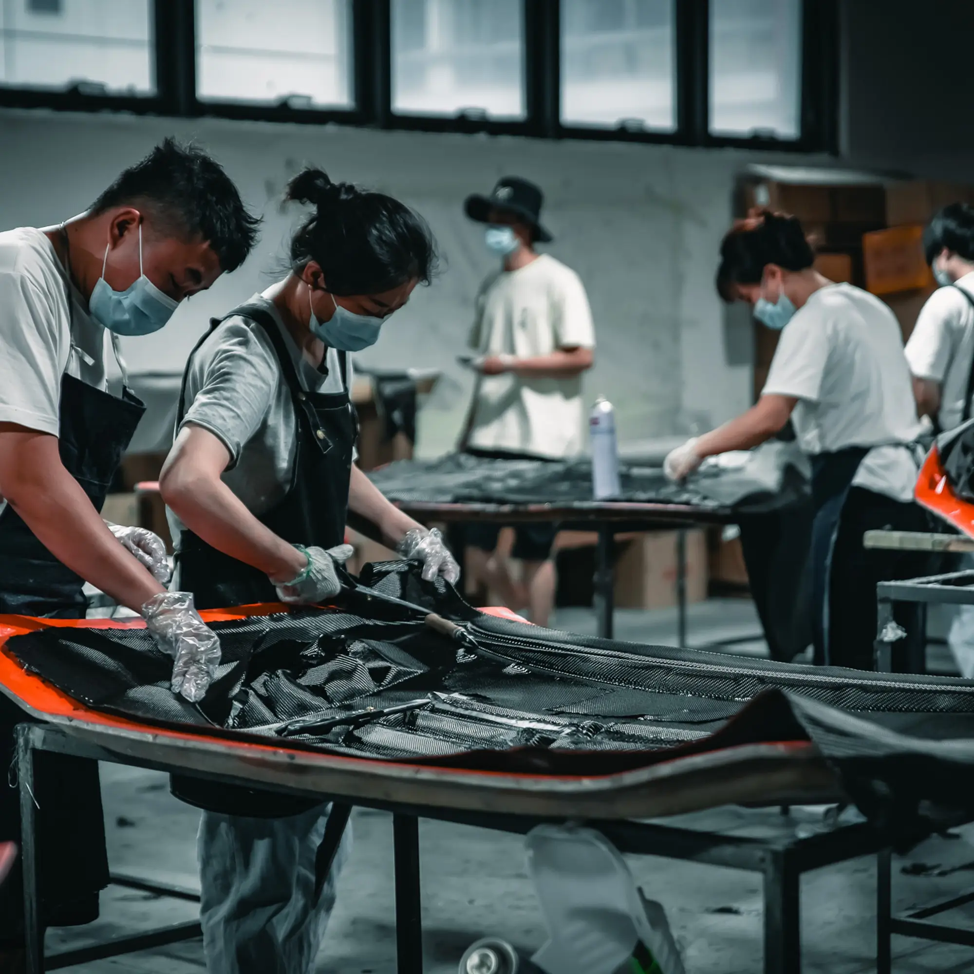 Carbon fiber body kits