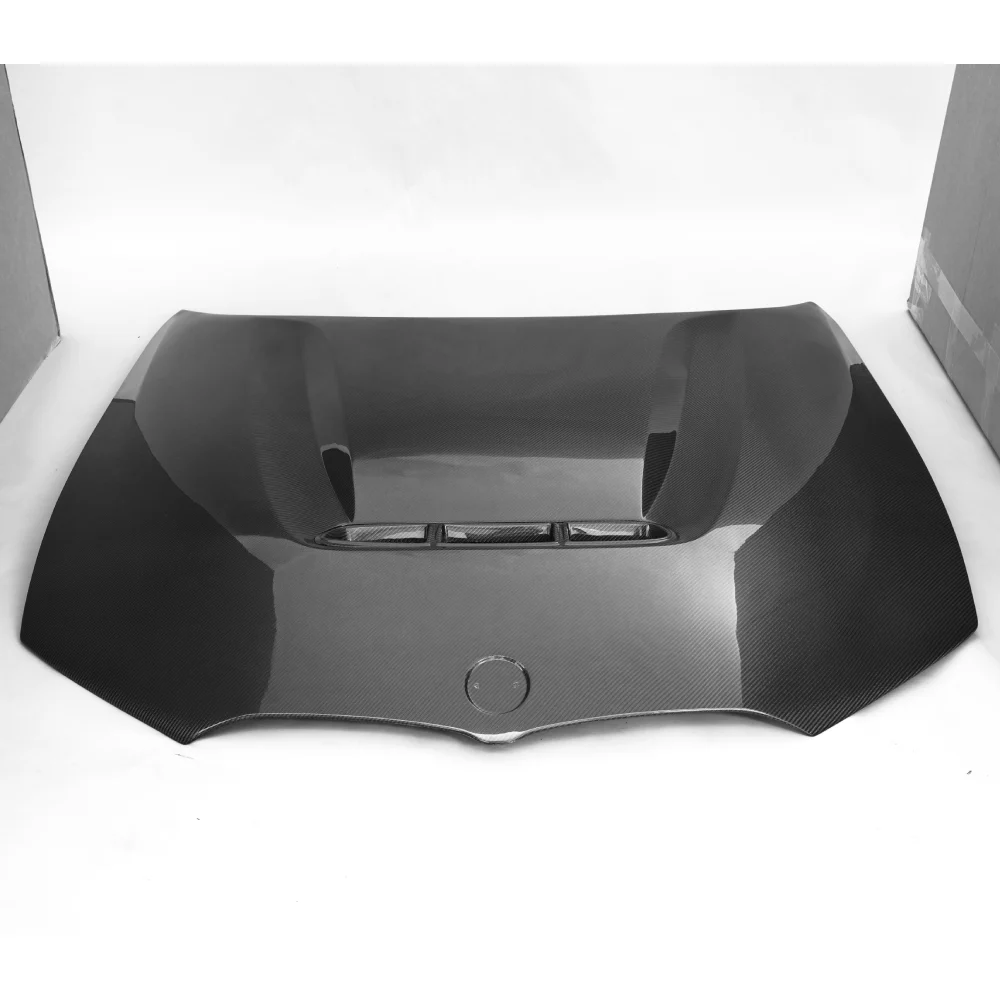 01-01-bmw-g20-carbon-fiber-hood CS-style BMW 3 Series G20 M340i new carbon fiber front hood - Image 1