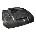 TF Style Carbon Fiber Front Bonnet Engine Hood
