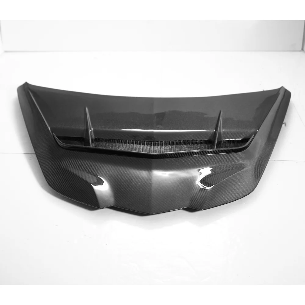 01-01-corvette-c8-carbon-fiber-hood Chevrolet Corvette C8 Z06 2020-2025 ZR1 carbon fiber front engine hood - Image 1