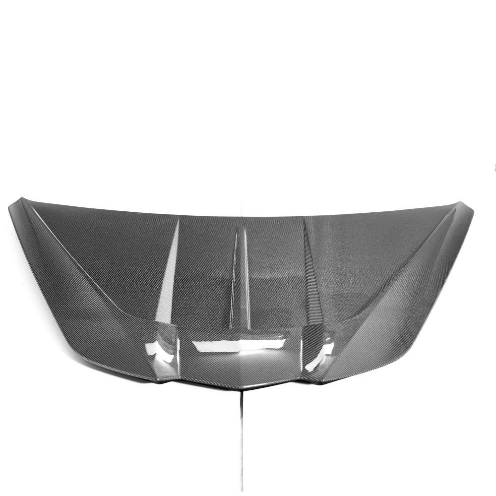 01-01-corvette-sh-style-carbon-fiber-hood Chevrolet Corvette C8 2020-2025 SH-style new carbon fiber front hood - Image 1