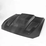 005 Ford Mustang 2018-2023 S550 Exhaust-style Carbon Fiber Front Hood