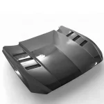 AC 004 Style Carbon Fiber Fibre Front Bonnet Engine Hood for Ford Mustang 2015-2017 - Image 2