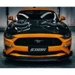 GT350 ฟอร์ดมัสแตง 2018-2023 ลิ้นหน้าคาร์บอนไฟเบอร์ - ภาพ 2
