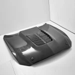 GT500 001 Carbon Fiber Fibre Front Bonnet Engine Hood for Ford Mustang 2015-2017 - Image 2