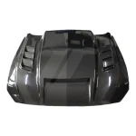 003 Style Carbon Fiber Fibre Front Bonnet Engine Hood for Ford Mustang 2018-2023 - Image 2