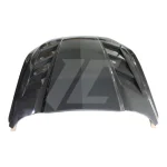 004 Style Carbon Fiber Fibre Front Bonnet Engine Hood for Ford Mustang 2018-2023 - Image 2