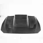 005 Ford Mustang 2018-2023 S550 Exhaust-style Carbon Fiber Front Hood - Image 2