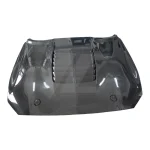 GT500 Style Carbon Fiber Fibre Front Bonnet Engine Hood for Ford Mustang 2018-2023 - Image 2