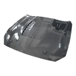 GT500 Style Carbon Fiber Fibre Front Bonnet Engine Hood for Ford Mustang 2018-2023 - Image 3