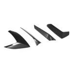 Genuine carbon fiber side vent door handle covers for 20-inch Corvette C8 - Image 4