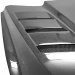 AC 004 Style Carbon Fiber Fibre Front Bonnet Engine Hood for Ford Mustang 2015-2017 - Image 4