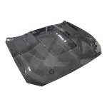 GT500 Style Carbon Fiber Fibre Front Bonnet Engine Hood for Ford Mustang 2018-2023 - Image 4