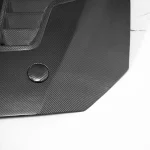 005 Ford Mustang 2018-2023 S550 Exhaust-style Carbon Fiber Front Hood - Image 5