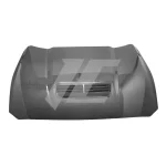2024+ for Ford Mustang S650 Type-OE Double-Sided Carbon Fiber Front Engine Bonnet Hood Vent New Condition - Image 5