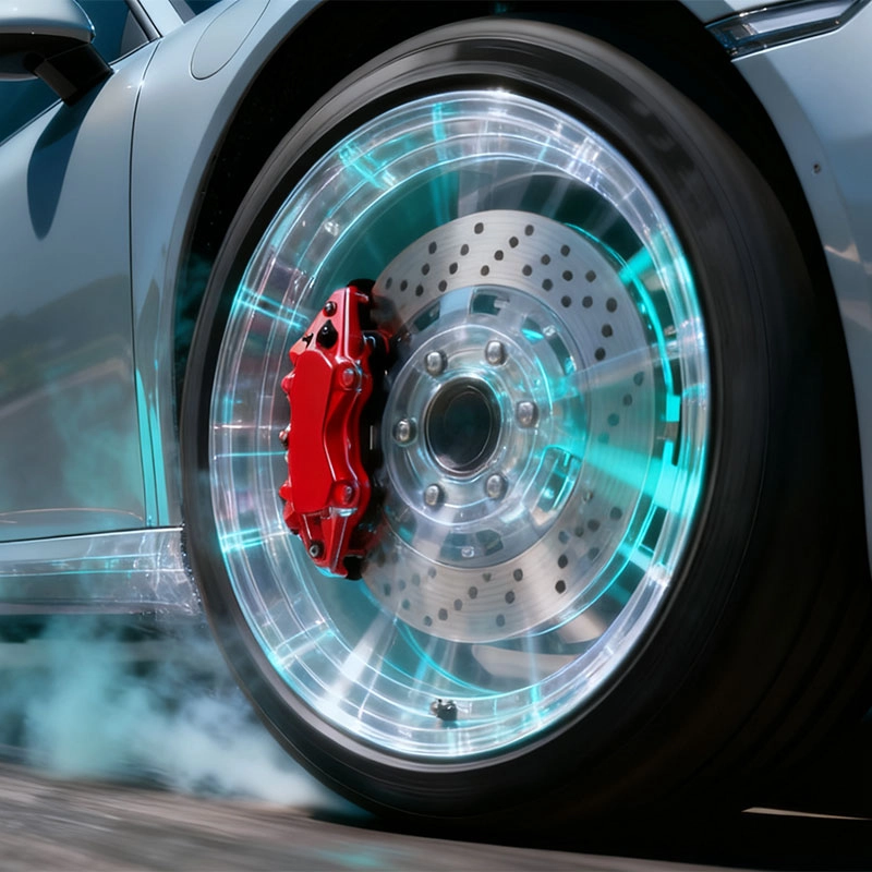 High-Dissipation Ventilated Brake Discs