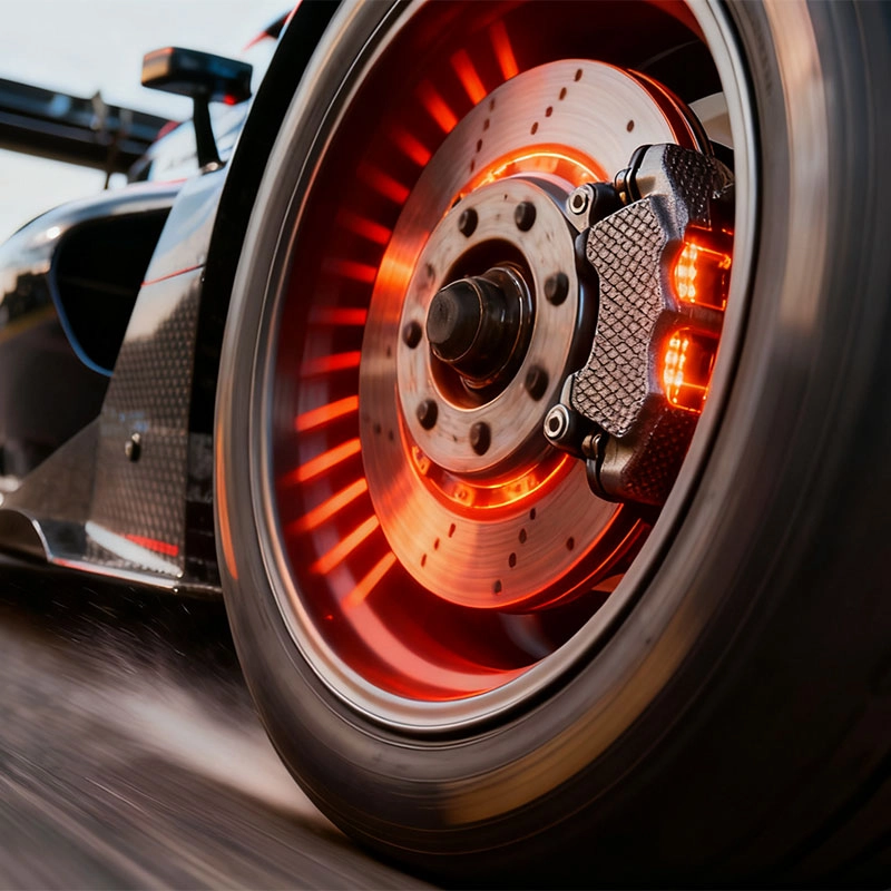 High-Temperature Resistant Ventilated Brake Discs