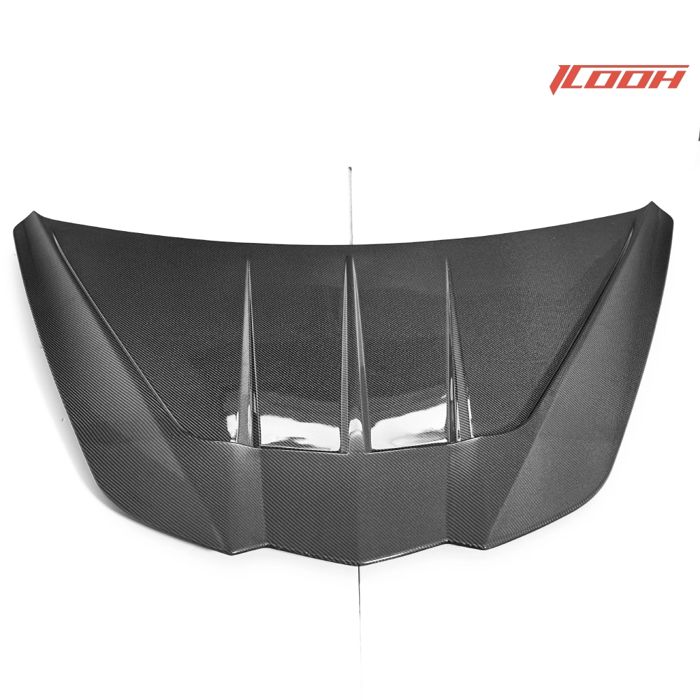 Chevrolet Corvette C8 2020–2025 SH-1 style new carbon fiber front hood