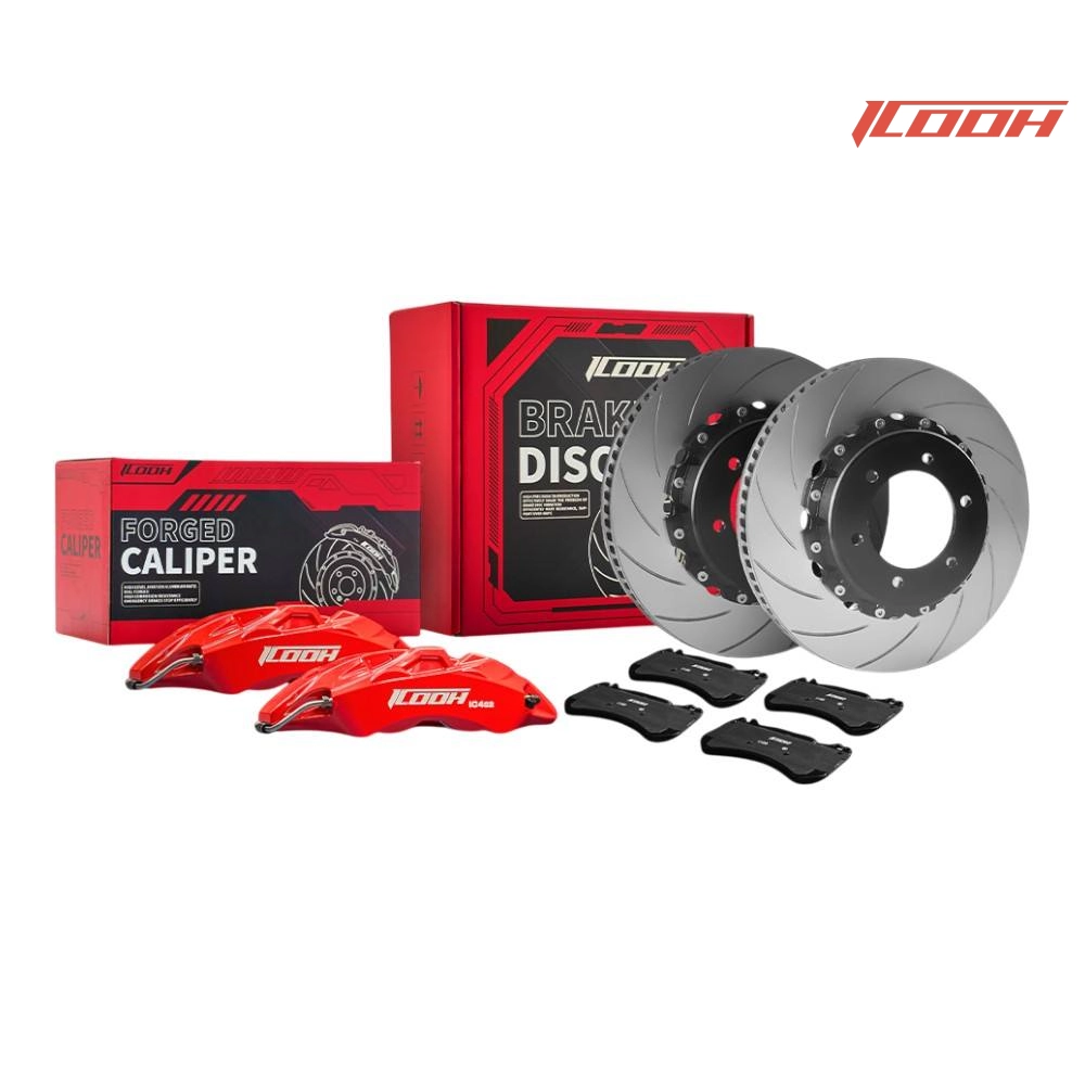 ICOOH IC4S2 big brake kit with forged calipers, two-piece rotors and brake pads