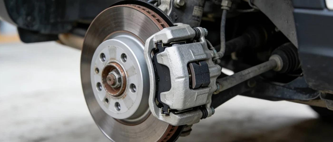 what-are-the-4-major-parts-of-a-disc-brake-assembly